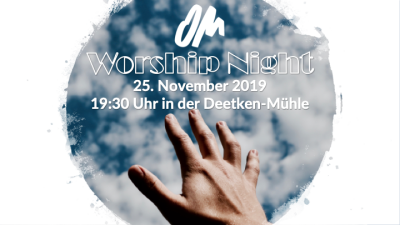 Worship Night Einladung